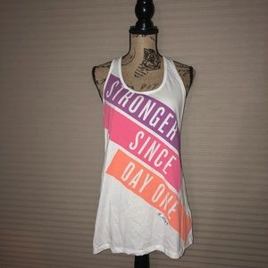 Stronger since day one tank top